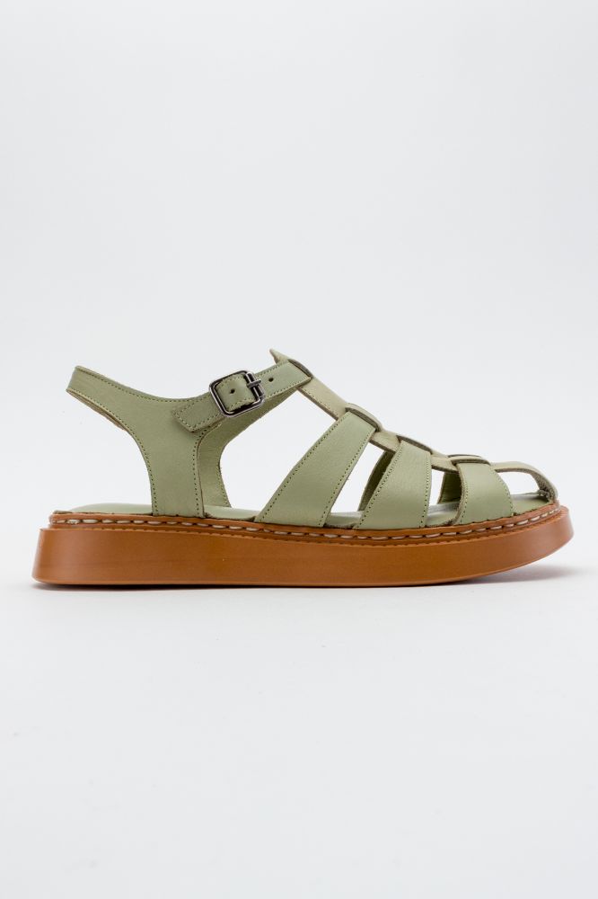 kadin-deri-sandalet-MINT YESIL-ASY232880-0058471_0